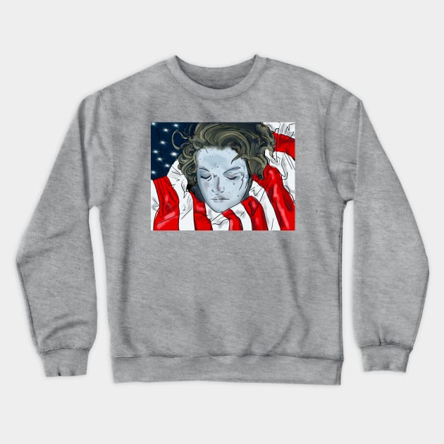 Tell me I'm your national anthem. Crewneck Sweatshirt by The Miseducation of David and Gary